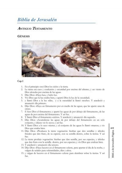 Biblia de jerusalen latinoamericana en pdf